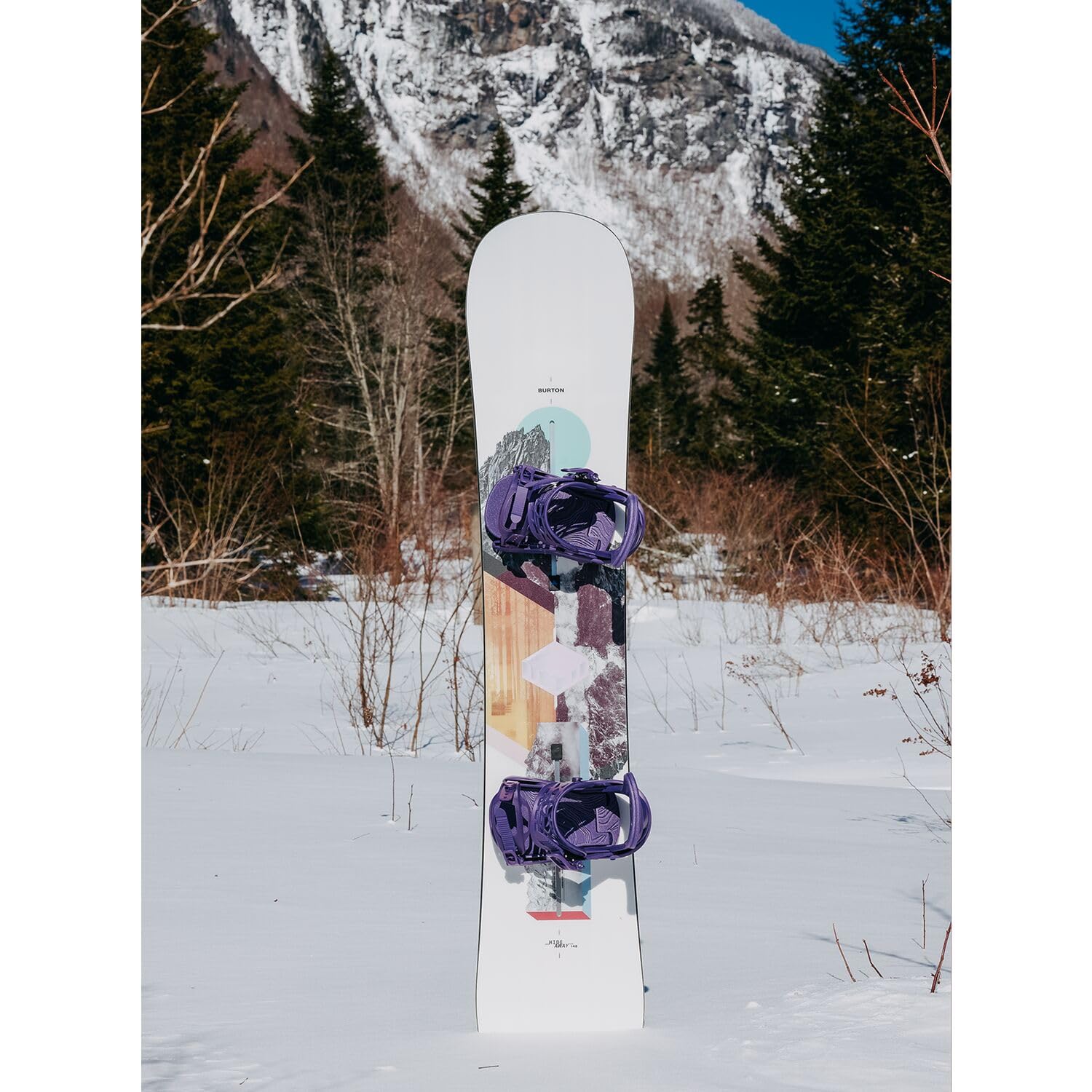 Burton - Tavola da snowboard donna Hideaway – donna – misura 152 – bianco