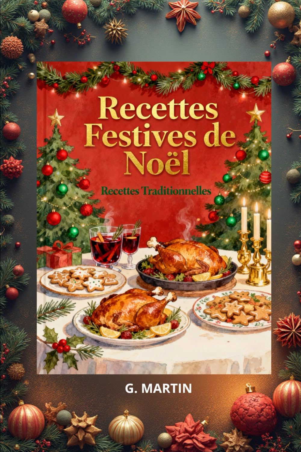 Recettes festives de Noël: 60 recettes pour un Noël gourmand et magique