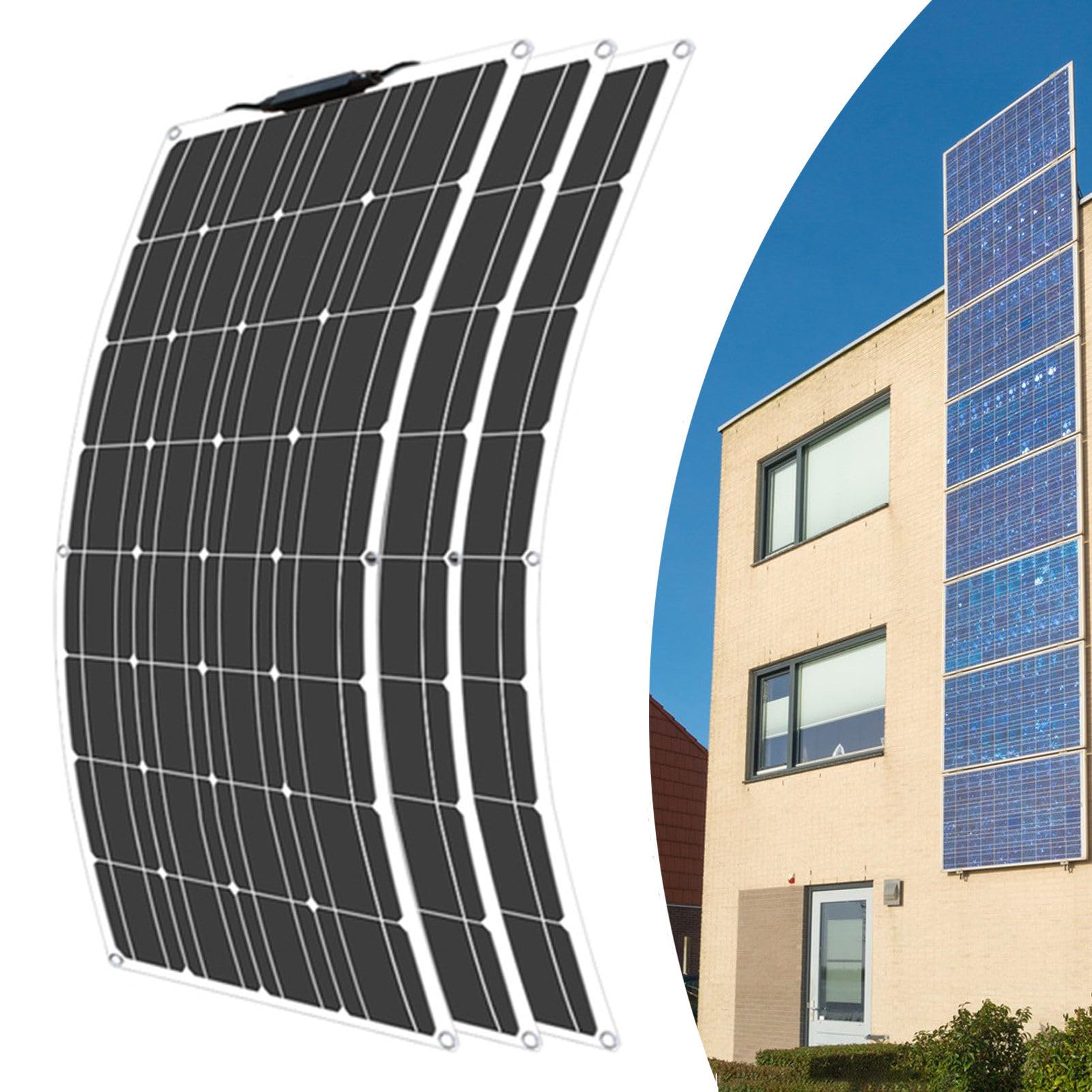Kit Solaire 1000 W GSHAOBEN pour l'Énergie Autonome en Camping-Car et Bateau