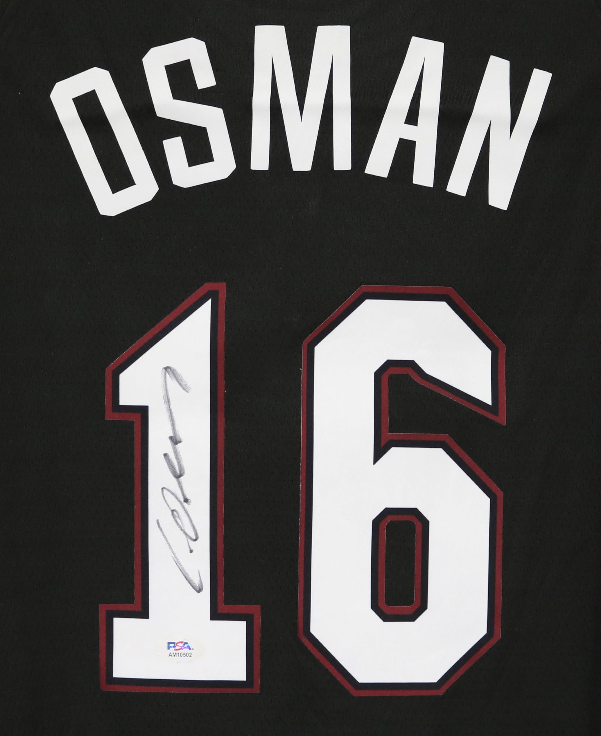 Cedi Osman Cleveland Cavaliers Signed Autographed Black #16
