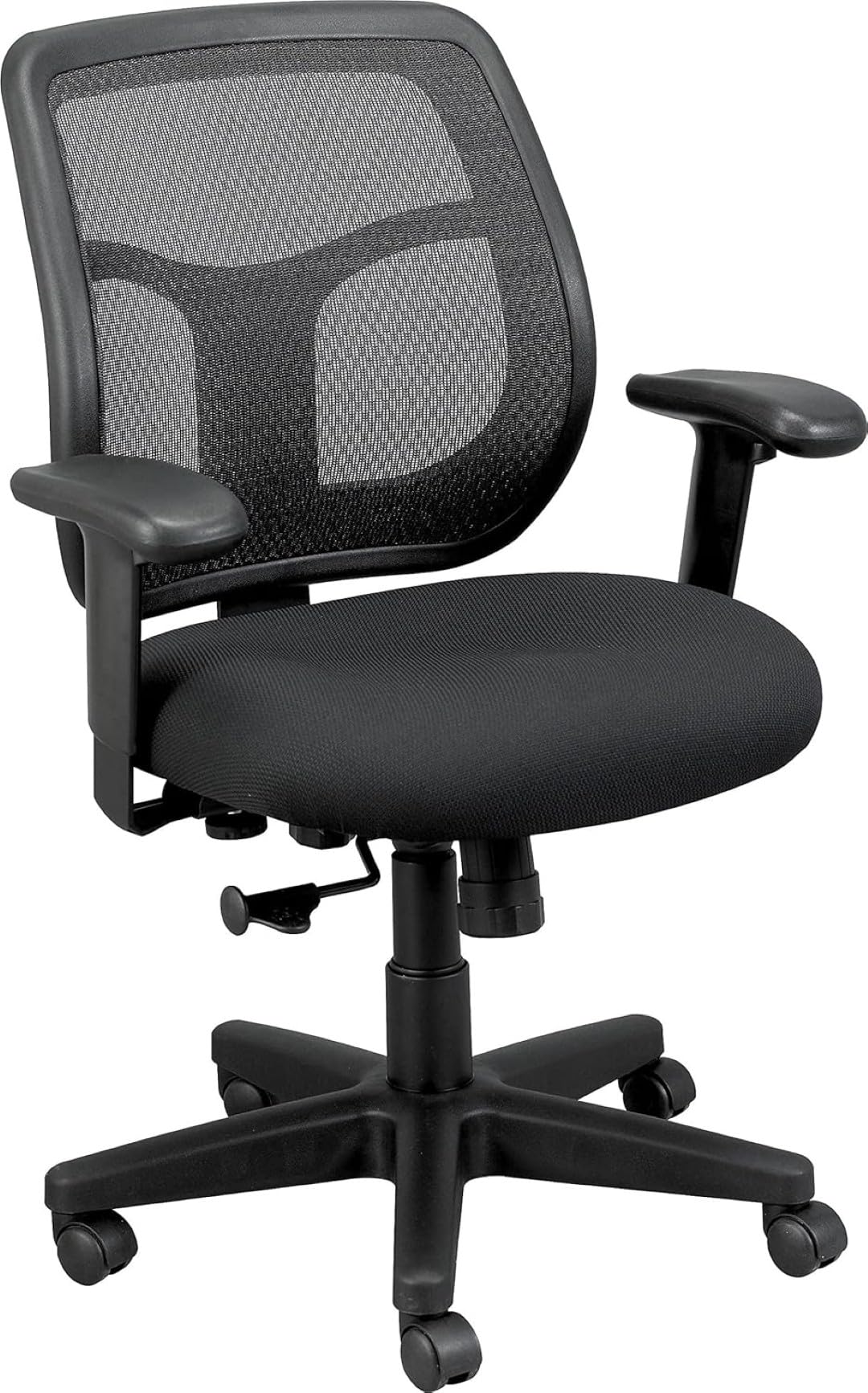 Ergohuman Eurotech Seating Apollo Midback Swivel Chair, Black