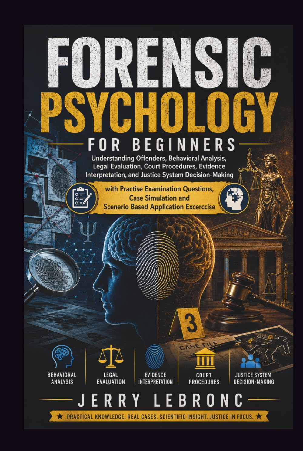 FORENSIC PSYCHOLOGY FOR BEGINNERS: Understanding Offenders, Behavioral Analysis, Legal Evaluation, Court Procedures, Evidence Interpretation, and Justice System Decision-Making