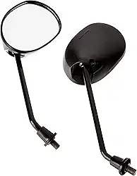 ESPELHO RETROVISOR PRO TORK ORIGINAL BIZ 125 / NXR BROS 150 2009/14 (PAR) PRETO