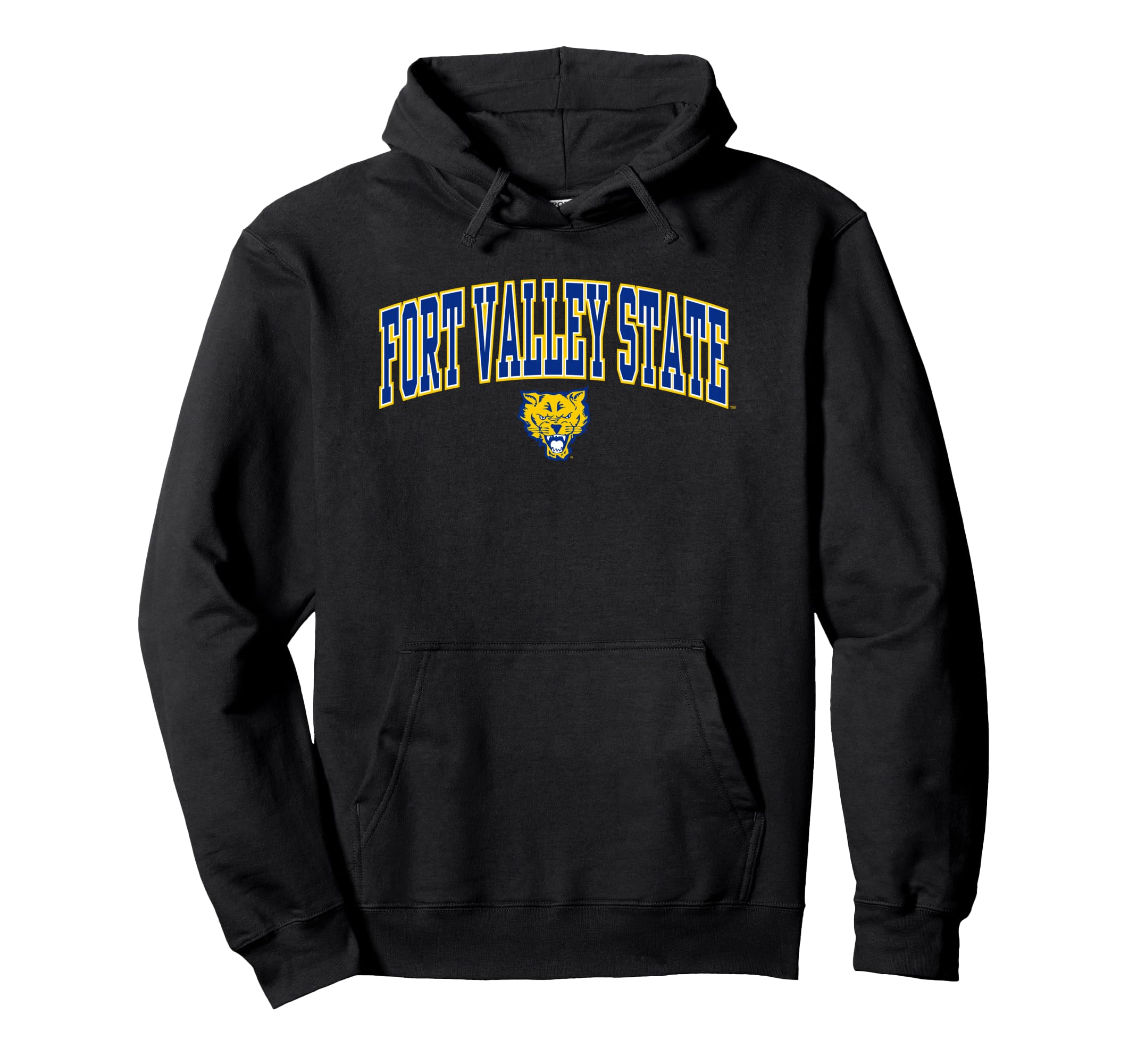 Fort Valley State Wildcats Arch Over Officially Licensed Pullover Hoodie