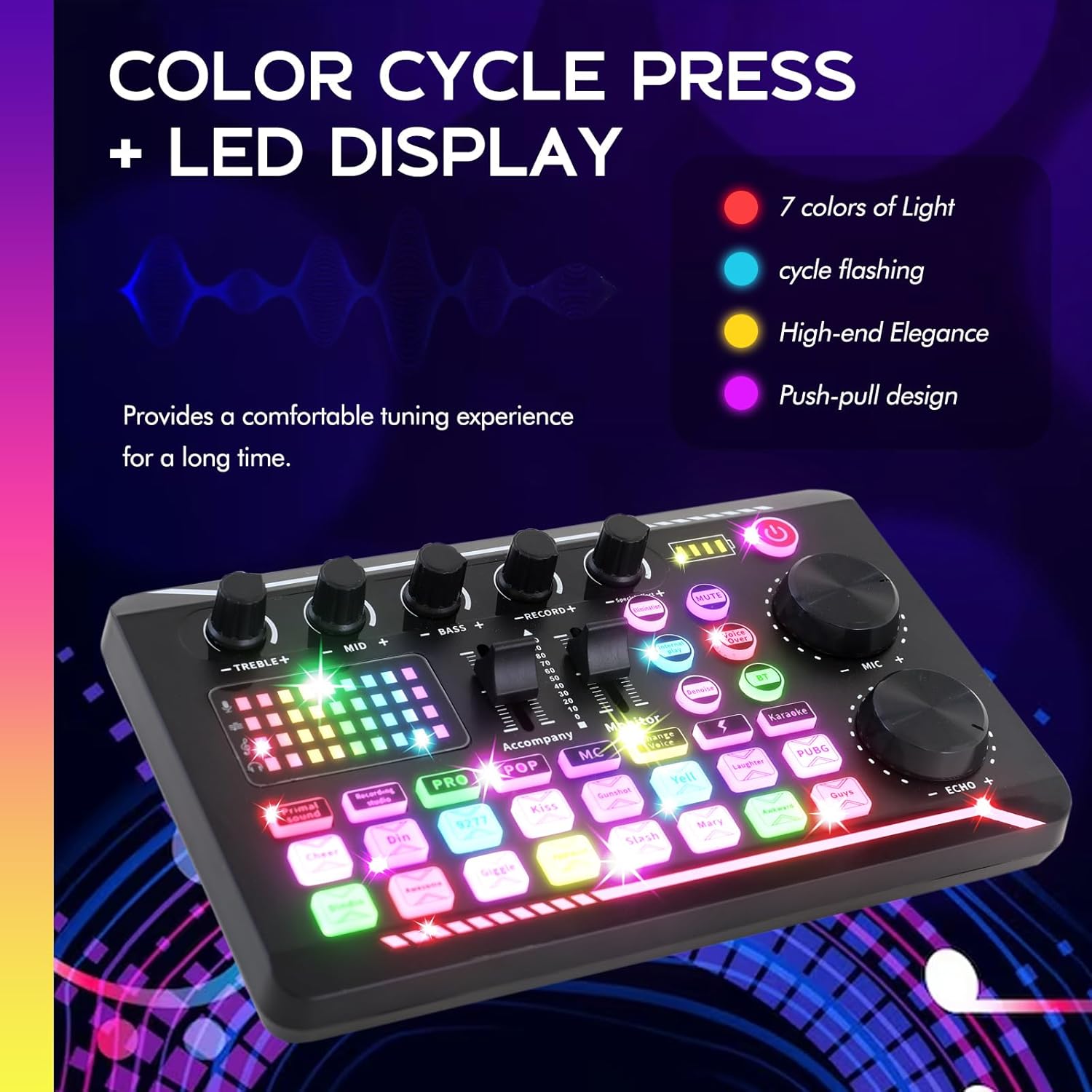 Home Studio Recording Kit Podcast Music Mixer Equipment Condenser Microphone Set for Studios