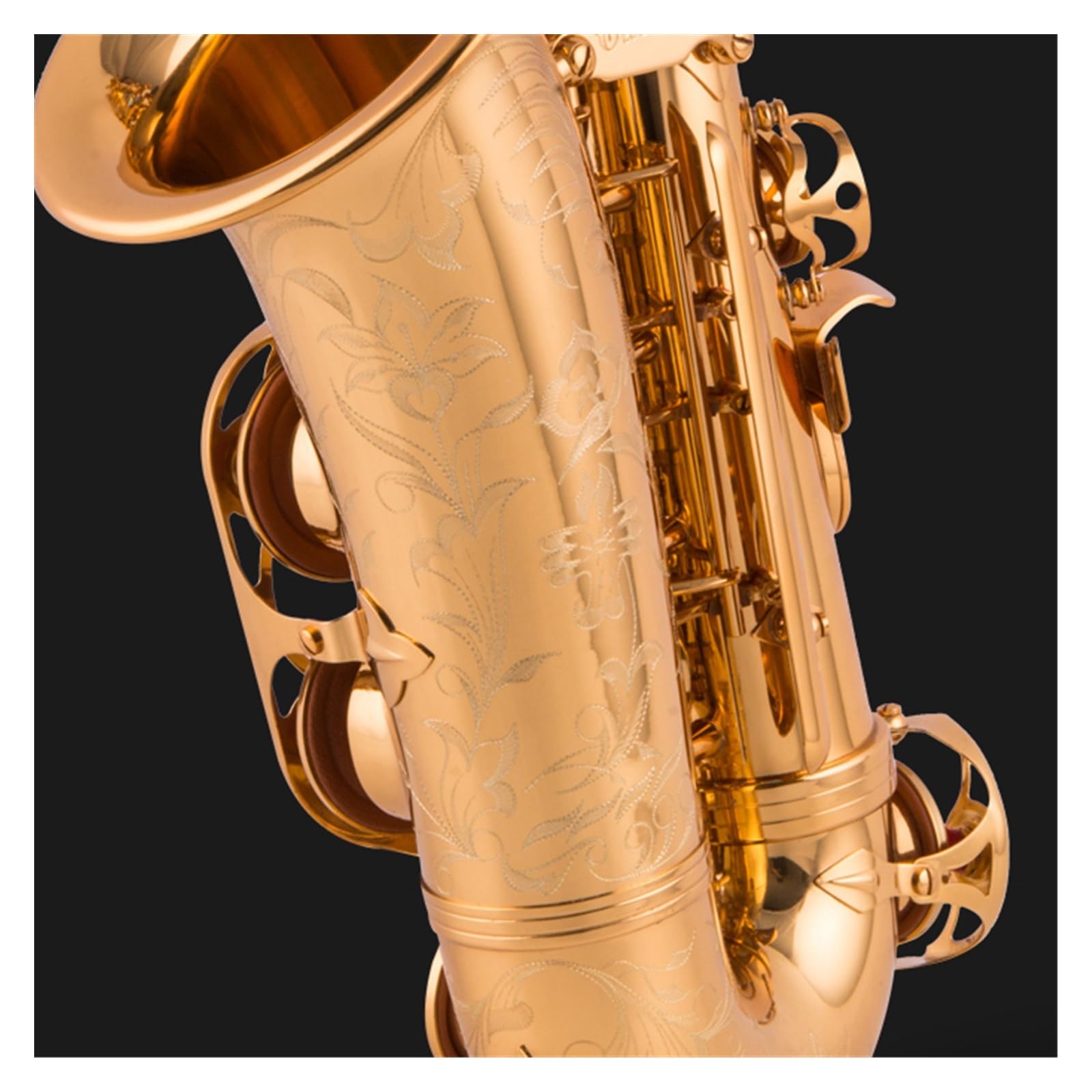 Saxophone Alto Professionnel En Laiton Mib Or Saxophone Avec Accessoires Étui De Transport Saxophones pour Etudiants