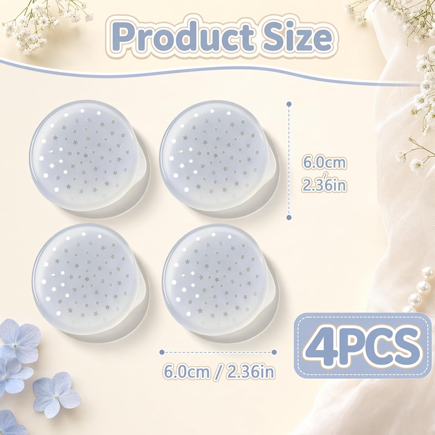 4Pcs Silicone Flower Arranging Grid, Silicone Grid for Vase, Blossom Grids, Desk Pen Holder and Vase, Practical Flower Decor Tool