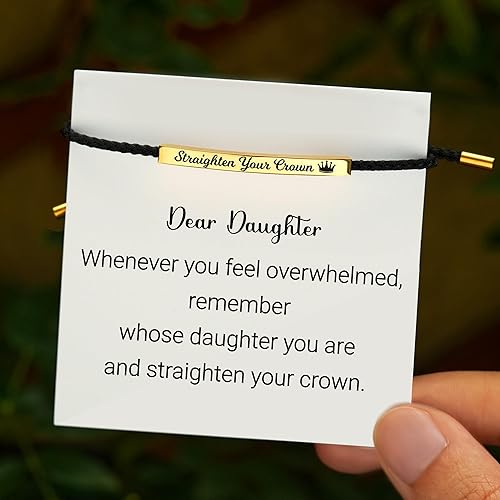Miniatura 2 de STORYJEWELLERY Mother Daughter Bracelets, Tube Bracelet for Mom and Daughter, Daughter Gifts from Mom, Mother Daughter Gifts, Gifts for Mom from