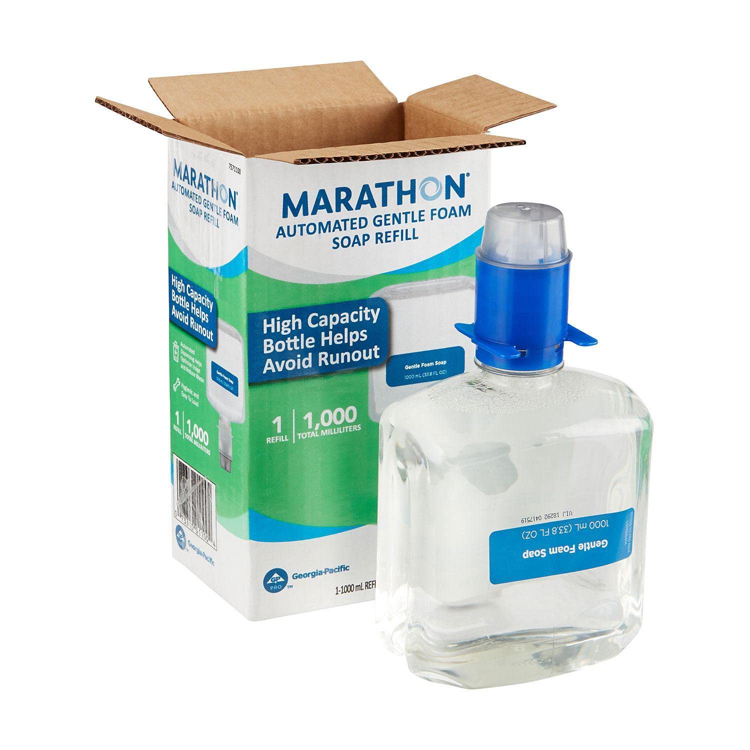 MIALO Trusted Traders SOHO | Marathon Gentle Foam Hand Soap Refill, Fragrance-Free (1,000 ml)