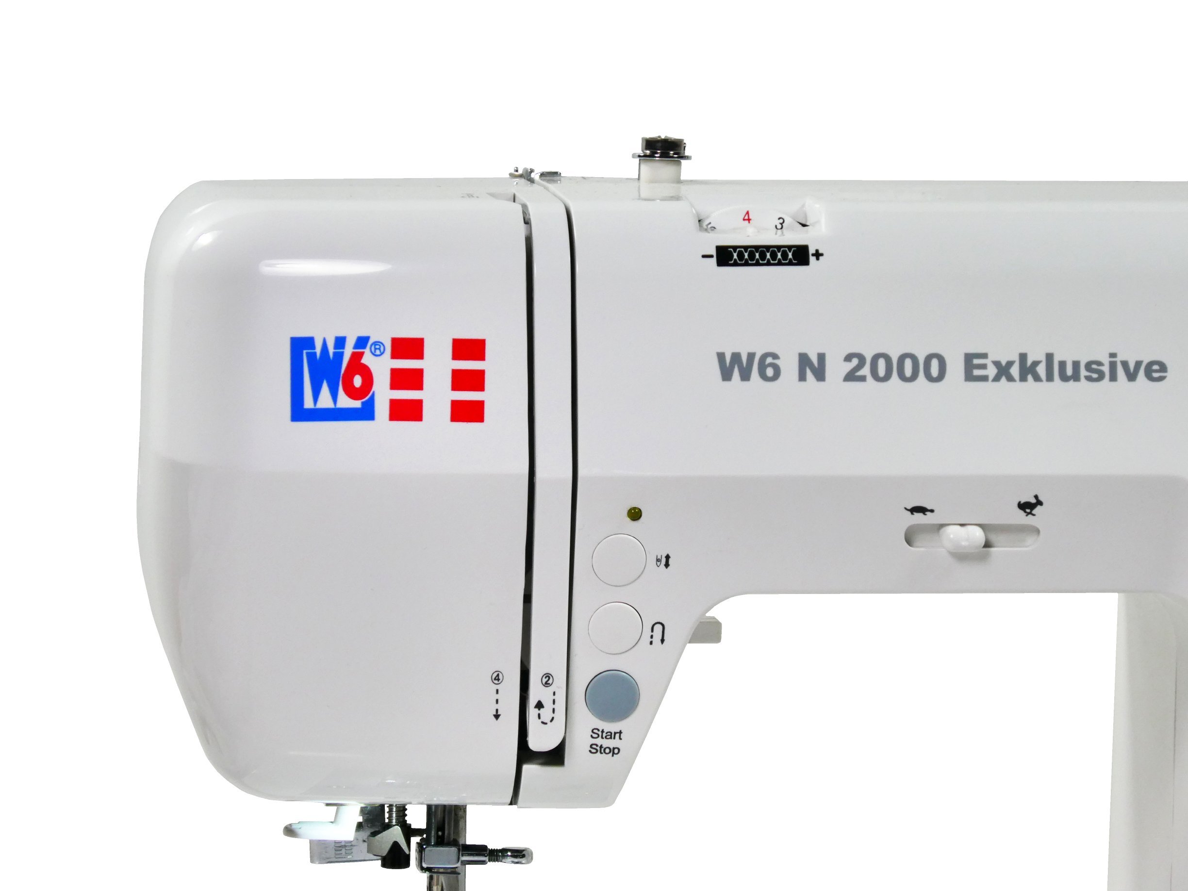 W6 WERTARBEIT W6 N 2000 Exklusive Computer-Nähmaschine-Nähen, Patchen, Quilten (100 Programme)