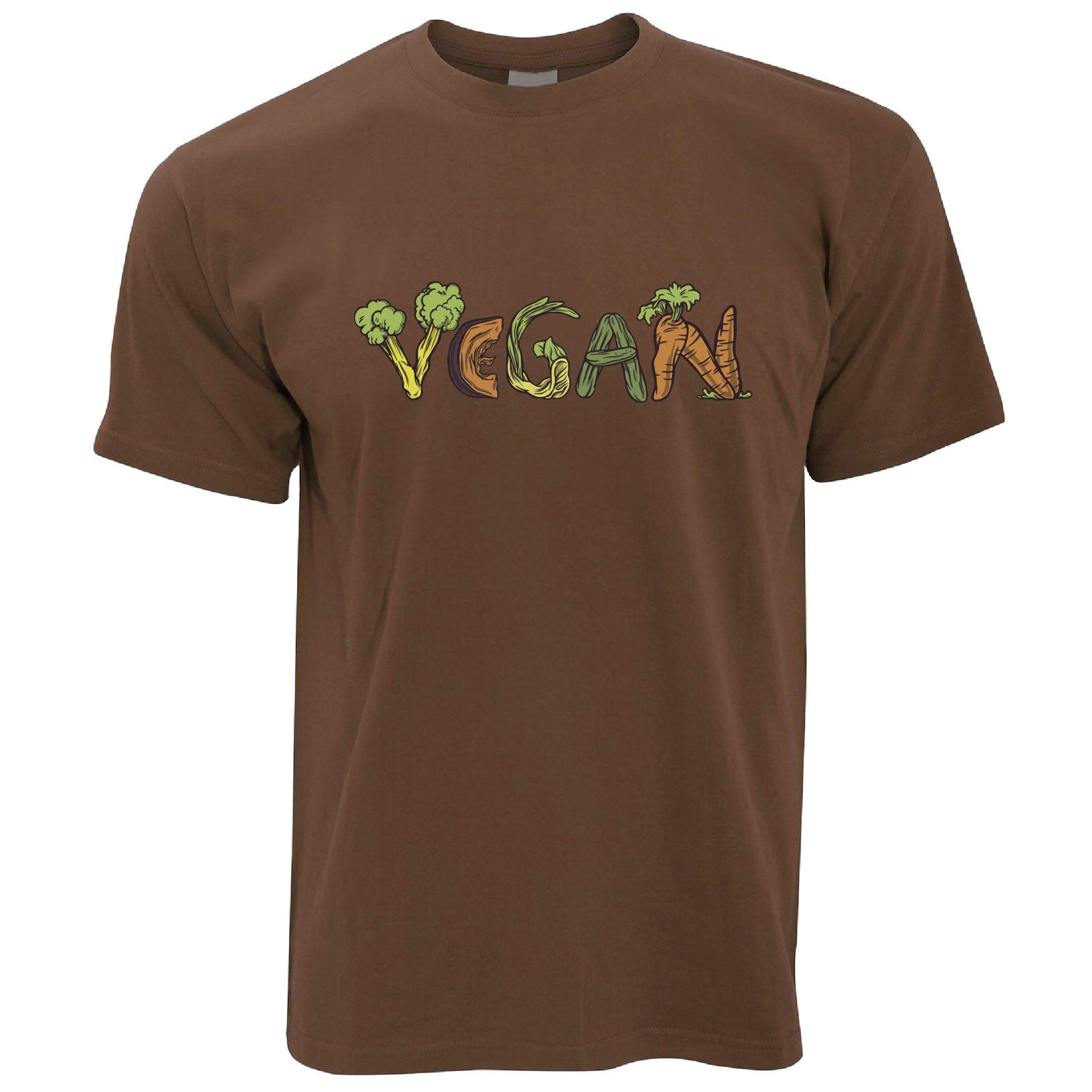 Tim And Ted Vegan T Shirt Vegetable Lifestyle Illustration