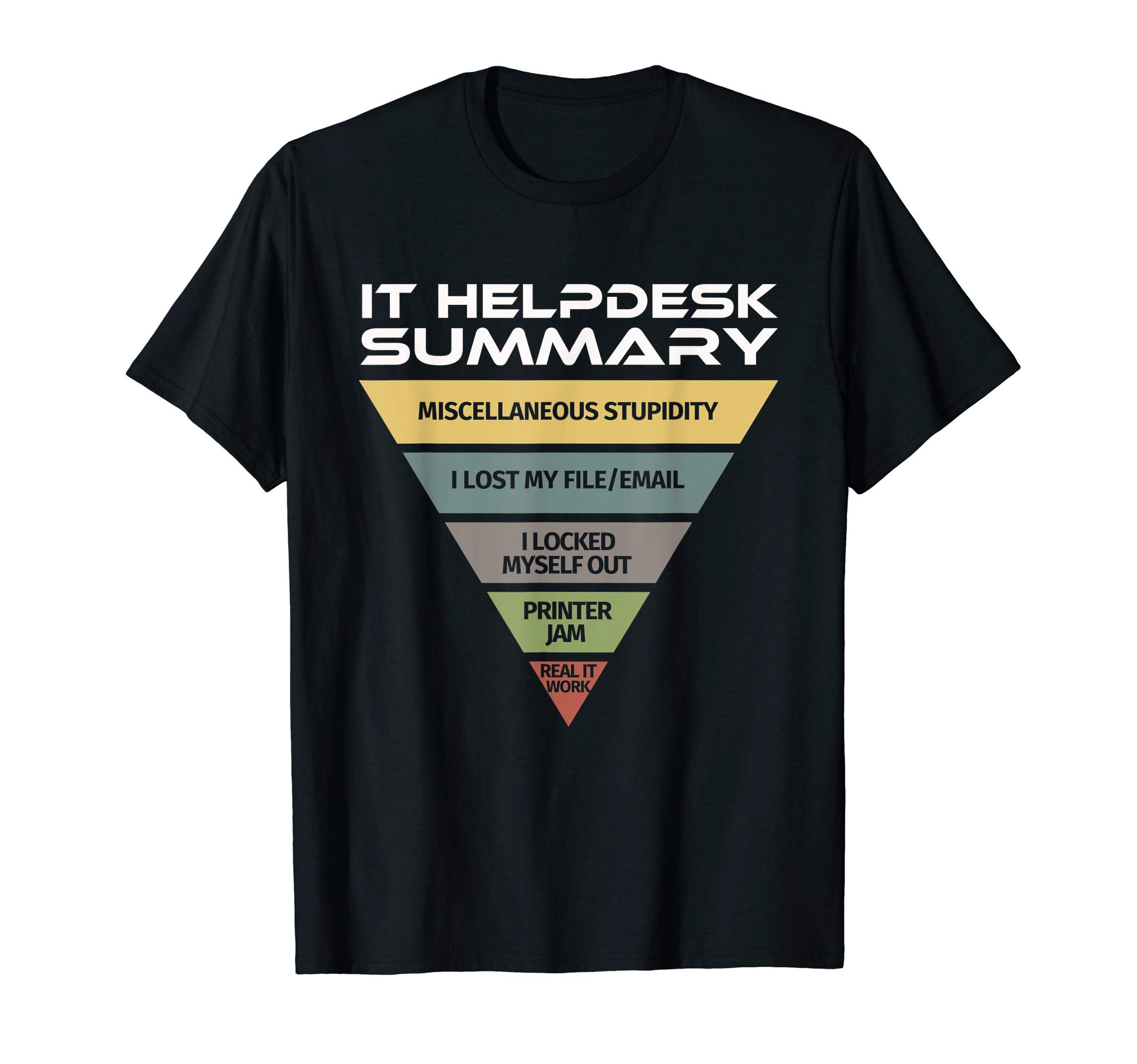 Funny IT Tech Help Desk Helpdesk Support T-Shirt