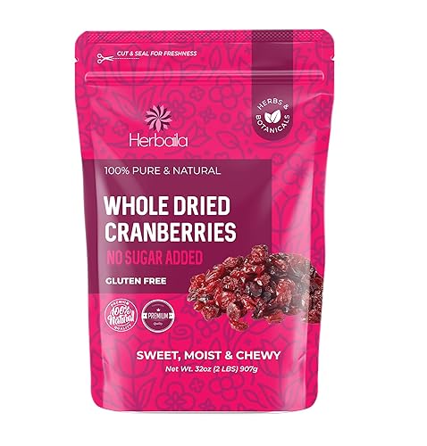 Miniatura 2 de Arándanos secos de 2 libras. Arándanos secos a granel, arándanos secos endulzados, fruta de arándano seca premium, totalmente natural, sin OMG.