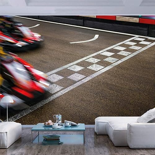 Miniatura 9 de Mural de pared de 55 x 30 pulgadas, paisaje del cielo sobrenatural con temática mística del norte solar y estrellas en racimo de fotos, papel