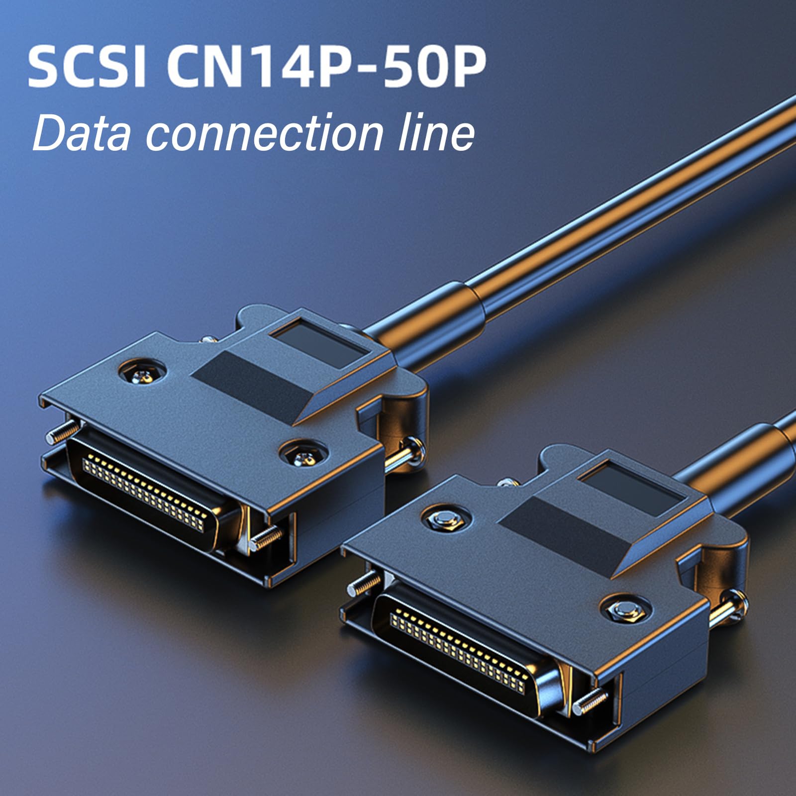 Cavo di collegamento SCSI Servo CN14P CN20P CN26P CN36P CN50P Connettori 50cm a 500cm per Librerie a Nastro Scanner