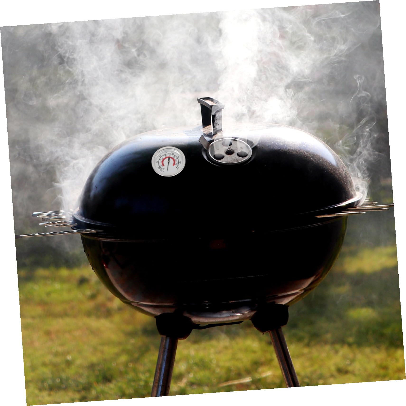 Sosoport 4pezzi Termometro Bimetallico Per Bbq e Misurazione Della Adatto Elettrici Gas e Grill Strumento e