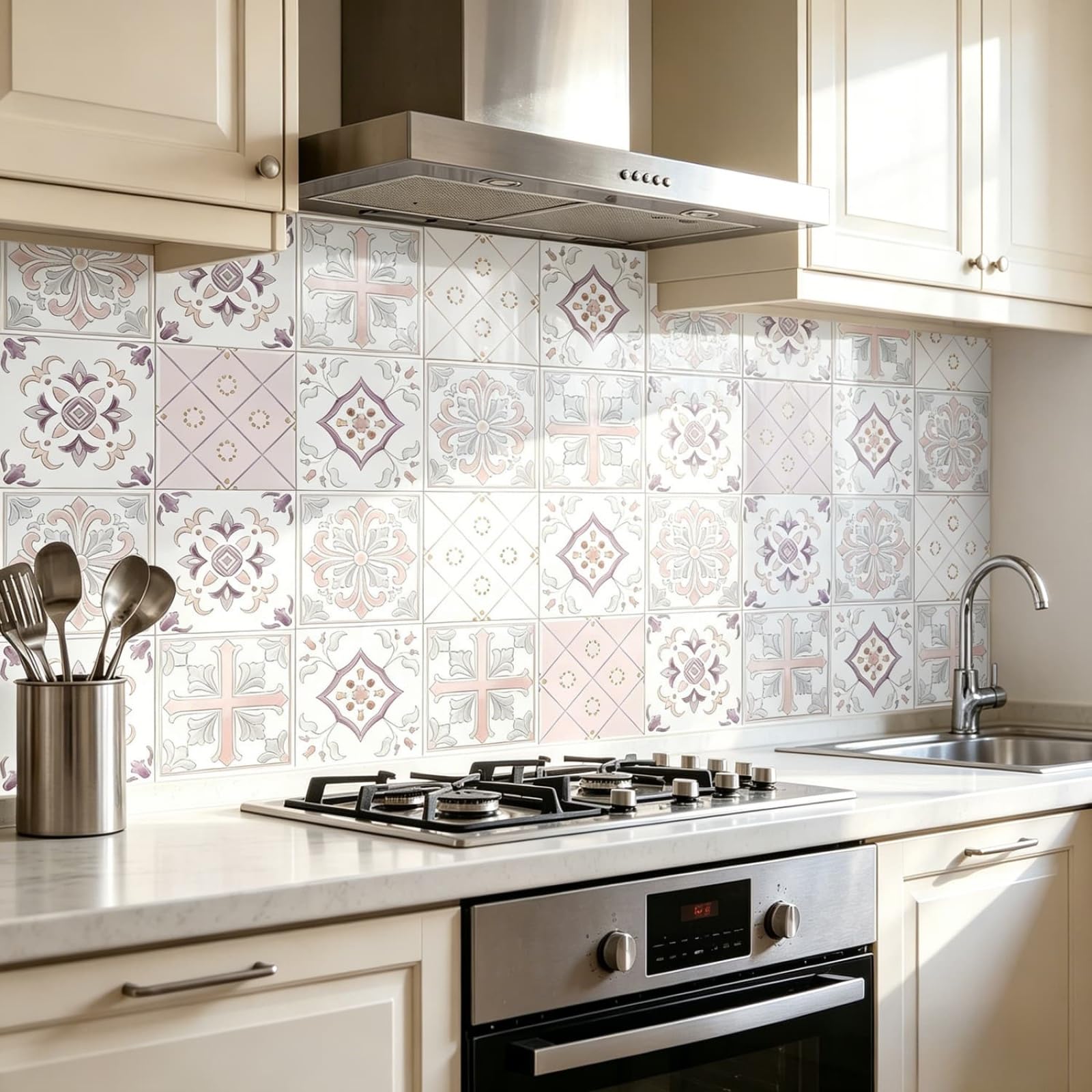Peel and Stick Wall Tiles Bathroom 15X15CM Brown Wood Self Adhesive Wall Tiles Kitchen Splashbacks,Vinyl Waterproof Oil Proof Home Decor