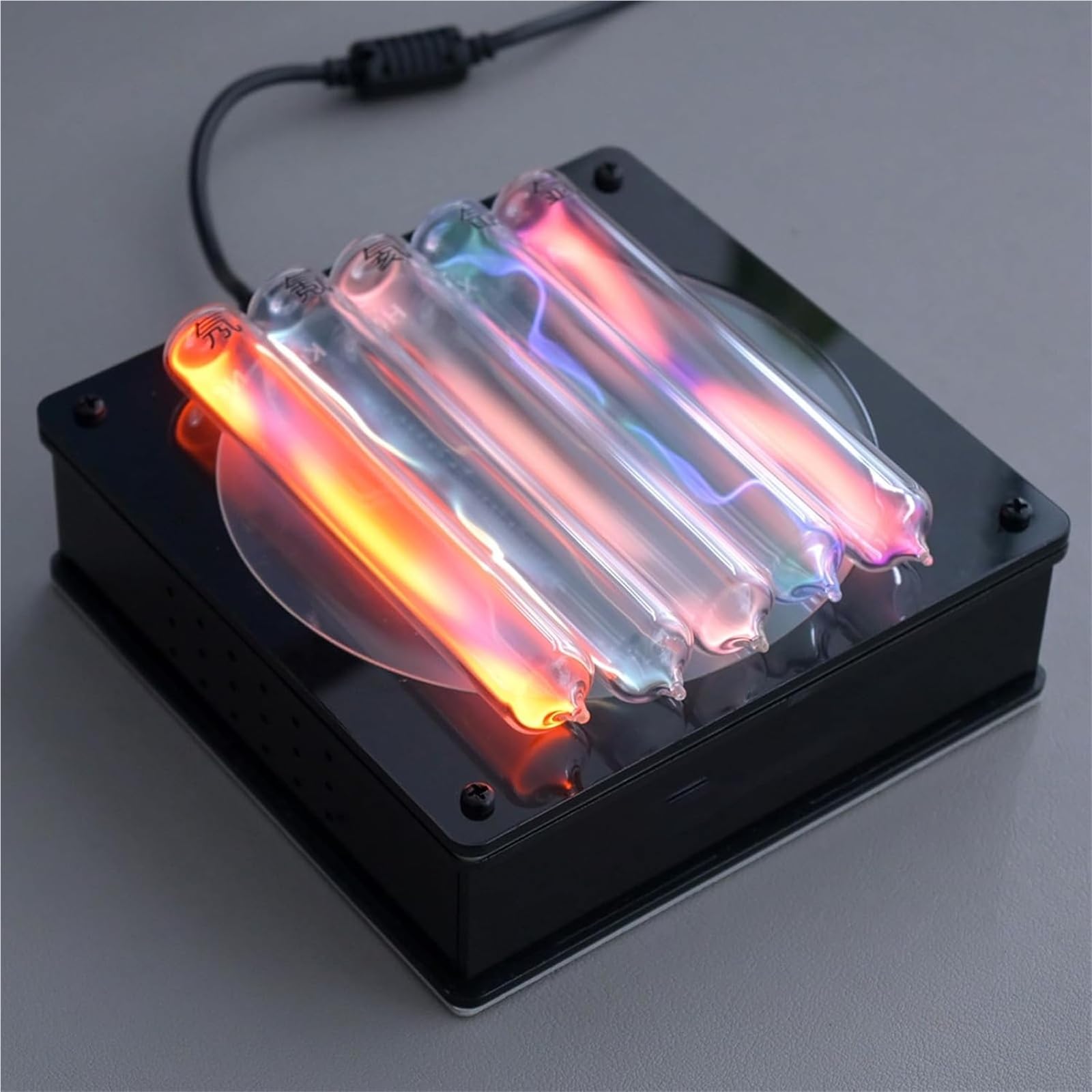 5PCS Plasma Tube Shaped Light, Plasma Tube Glass Glow Device