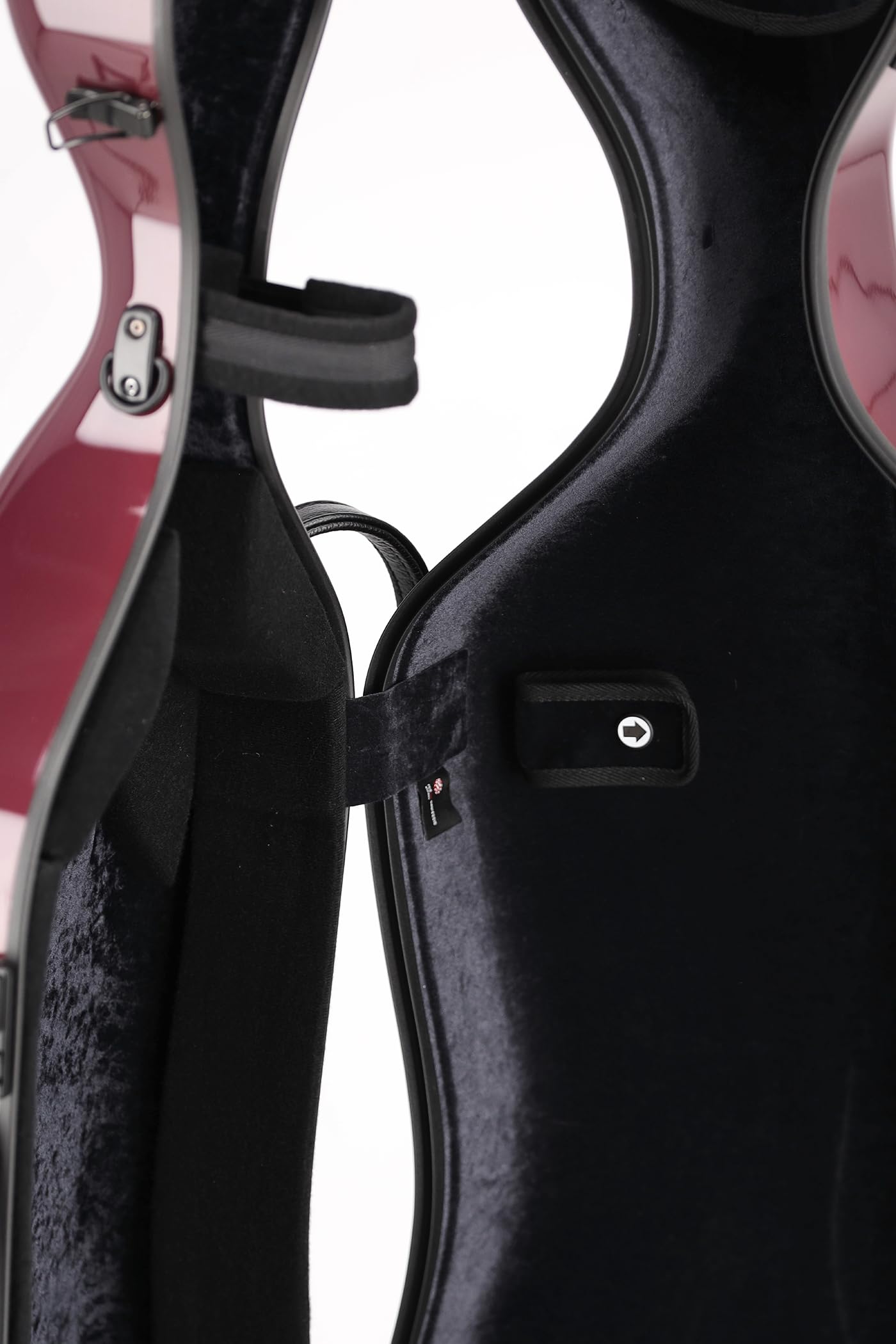 Gewa Astuccio per Violoncello AIR 3,9 kg viola/nero Made in Germany estremamente infrangibile, migliori caratteristiche di isolamento