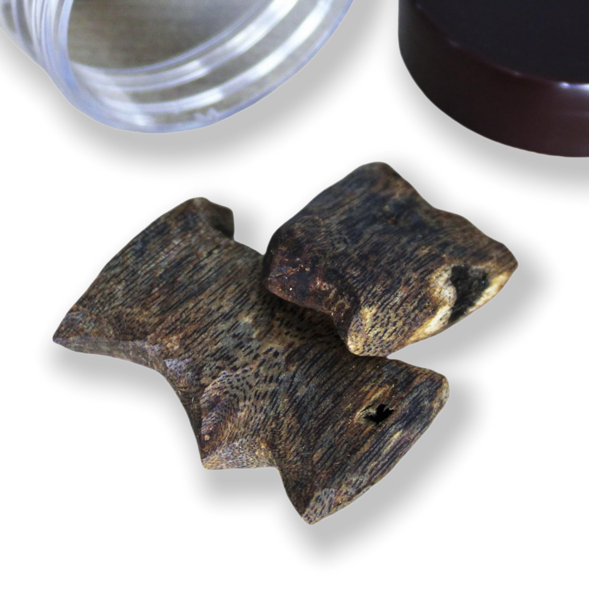 Ercao Chinese Kyara Agarwood Incense (Qinan Oud Incense) - Premium Natural Agarwood for Home Fragrance & Luxury Gifts | Multiple (Weight 20g -Upper Medium Grade -Block)