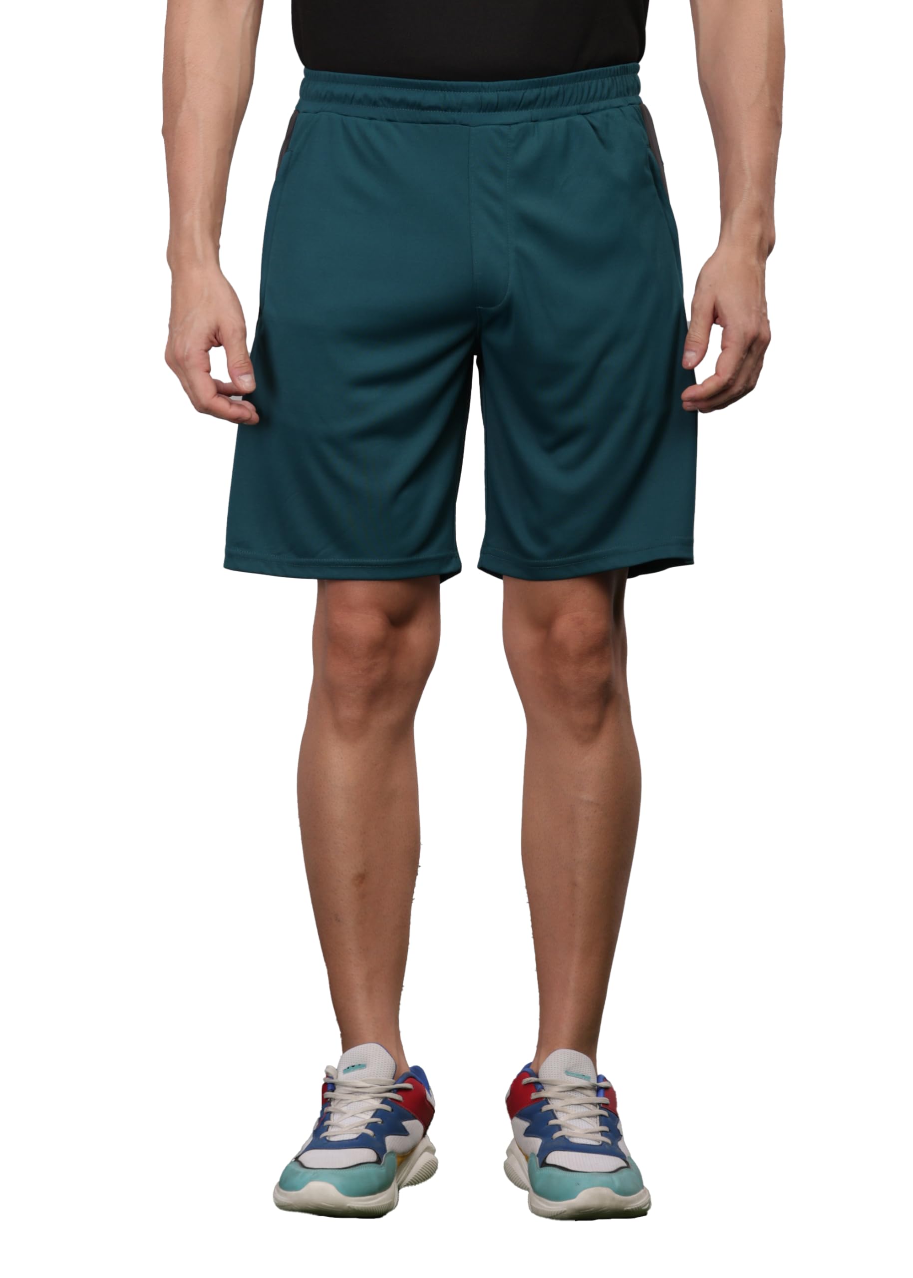 force nxt Shorts for Men Pack of 1| Active Wear Shorts for Men | Men's Stretchable & Comfortable Shorts with Side Pockets| Anti-Odour, Soft, Regular fit, Men’s Boxer Shorts-picture-35