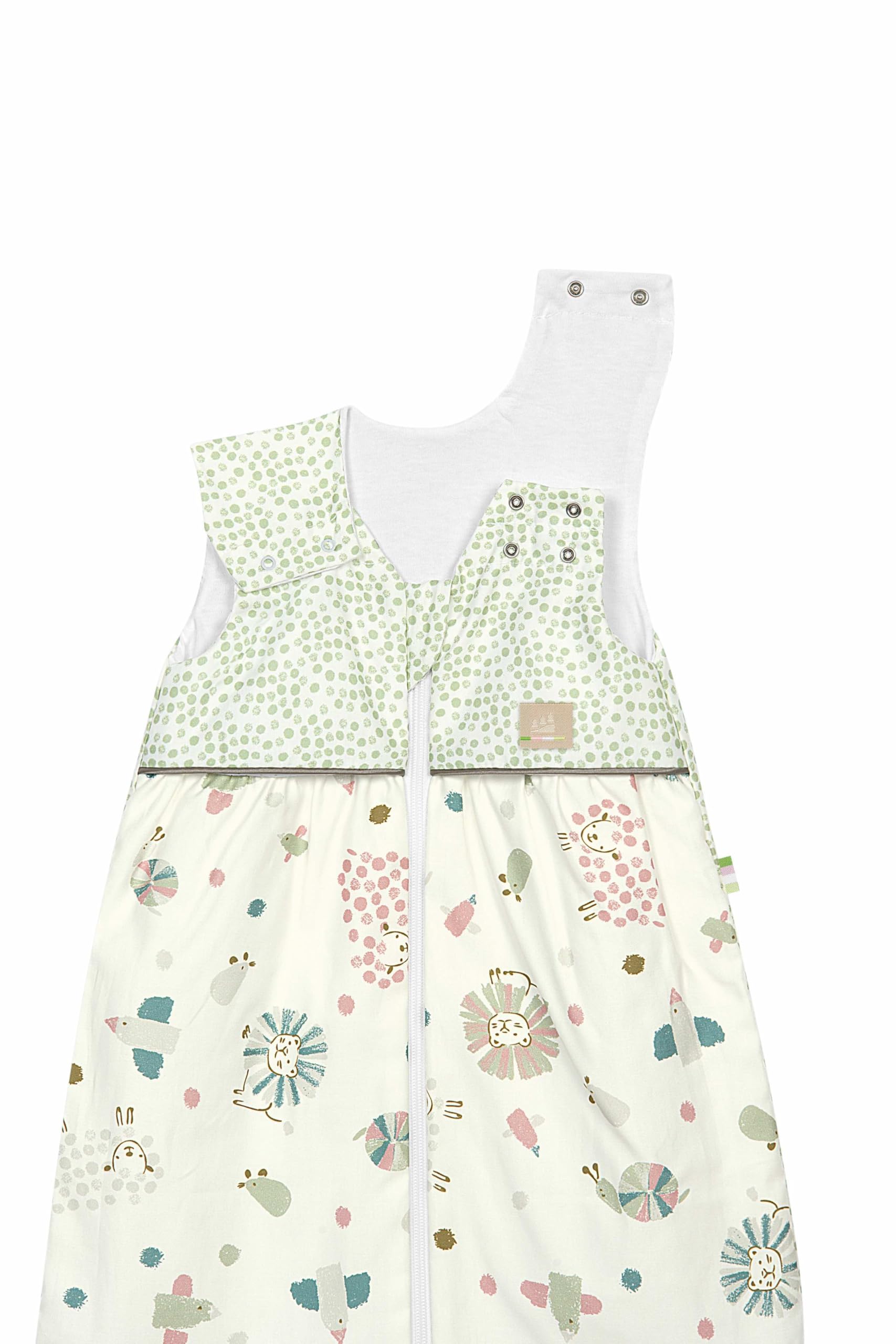 Odenwälder BabyNest Anni Light Schlafsack – Atmungsaktiver Baby-Schlafsack für Sommer & Ganzjahr, Weich & Leicht, Verschiedene Größen & Designs