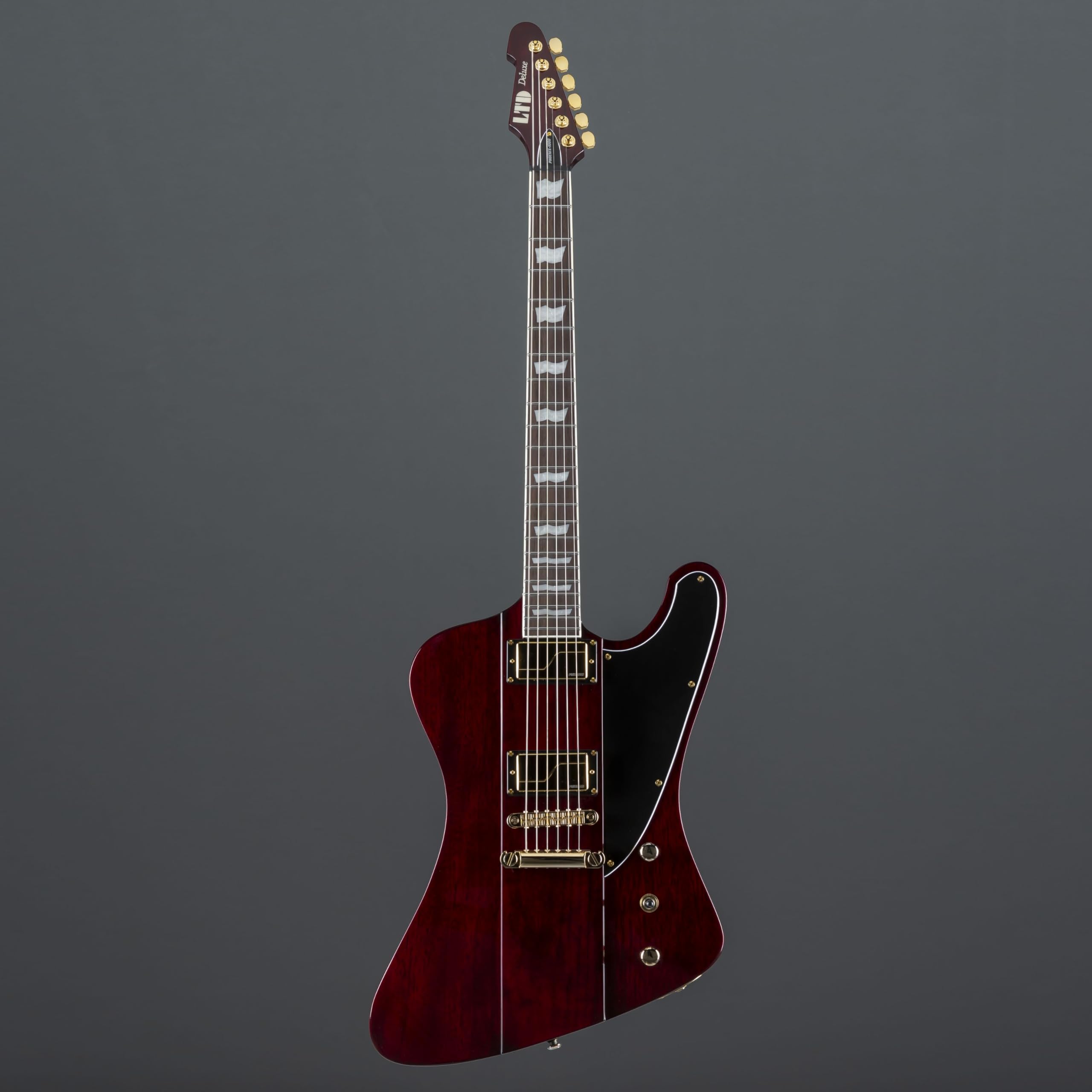 Amazon | ESP Guitars 6弦エレキギター、シースルーブラックチェリー