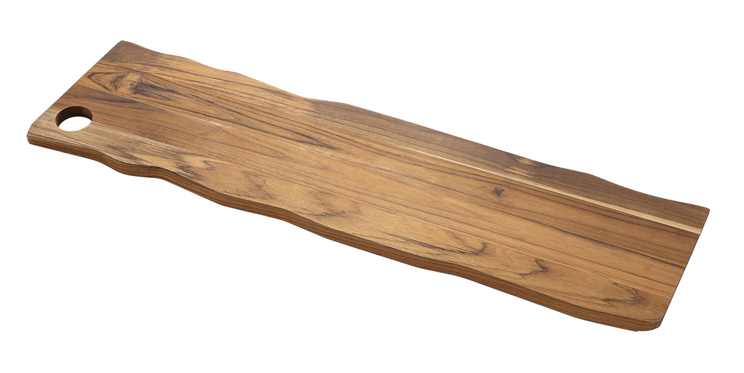 Tramontina Tagliere per Tagliare e Servire in Legno di Teak Savia 80 cm