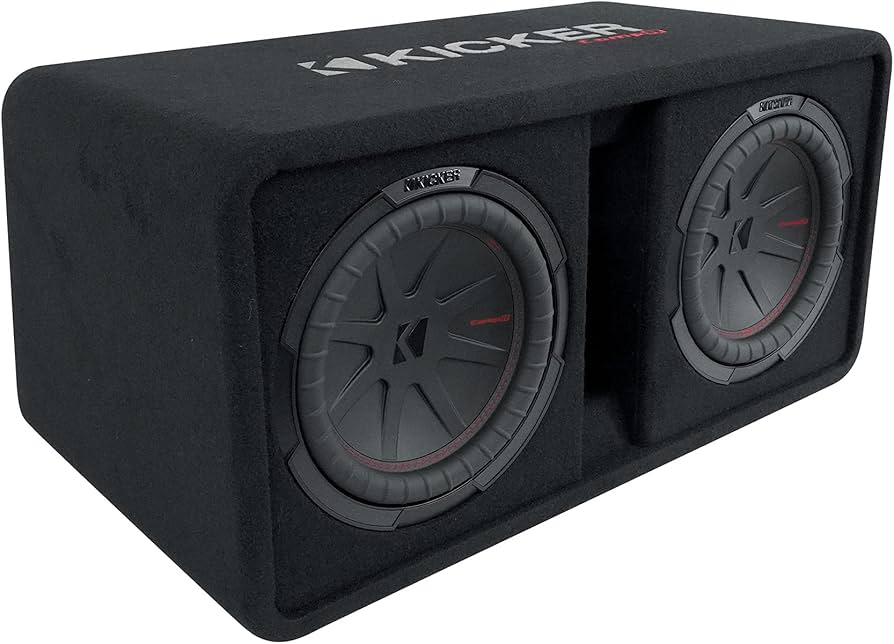 CompR 12" Vented Loaded Enclosure Ohm Car KICKER® Audio UK atelieryuwa.ciao.jp