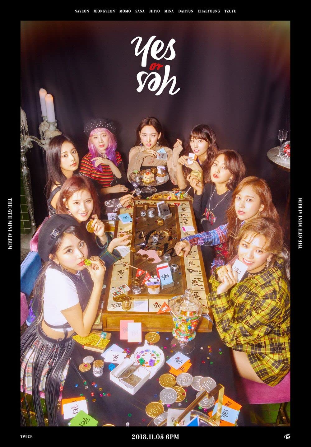 Amazon.co.jp: Twice Yes or Yes 6th Mini Album B バージョン CD+