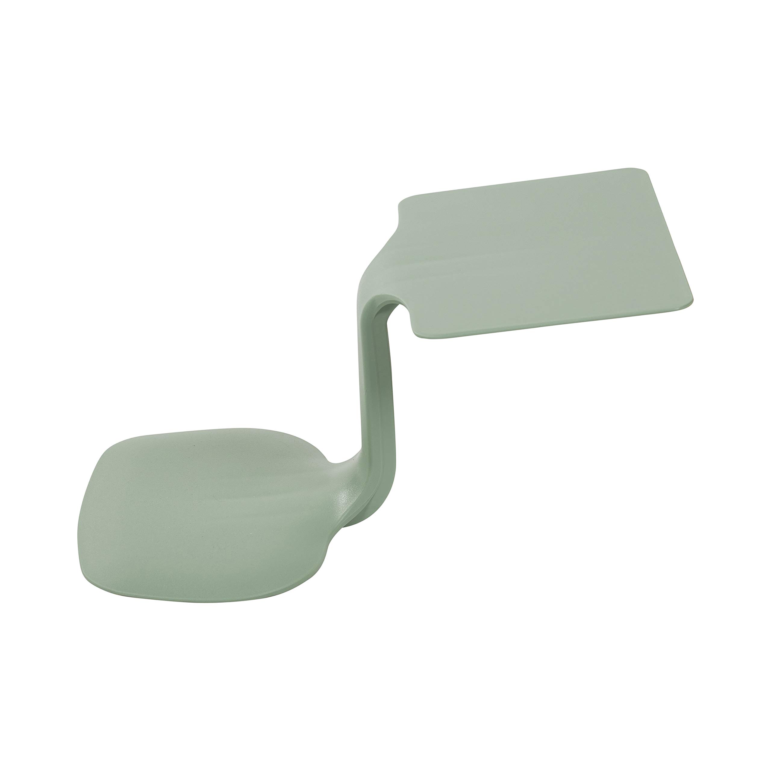 ECR4Kids The Surf Portable Lap Desk, Flexible Seating for Homeschool and Classrooms, One-Piece Writing Table for Kids, Teens and Adults, GREENGUARD [Gold] Certified, Sage