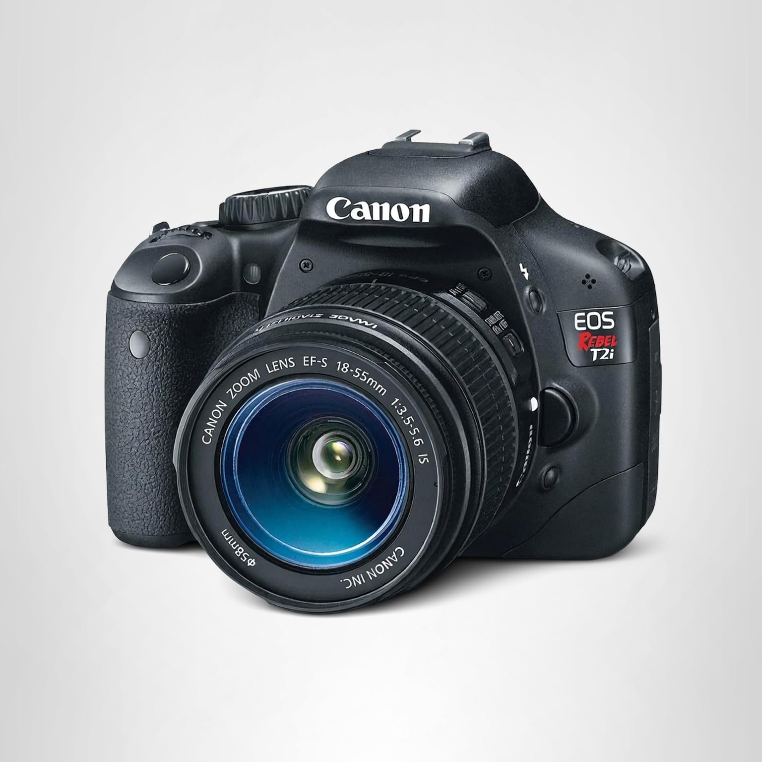 Amazon.com : Canon EOS Rebel T2i DSLR Camera with EF-S 18-55mm f