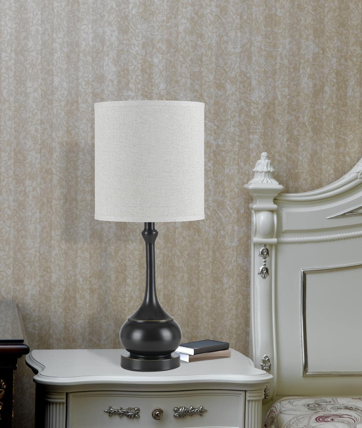 Cal 100W Tapron Metal Accent Lamp, Dark Bronze (BO-2256TB-DB)