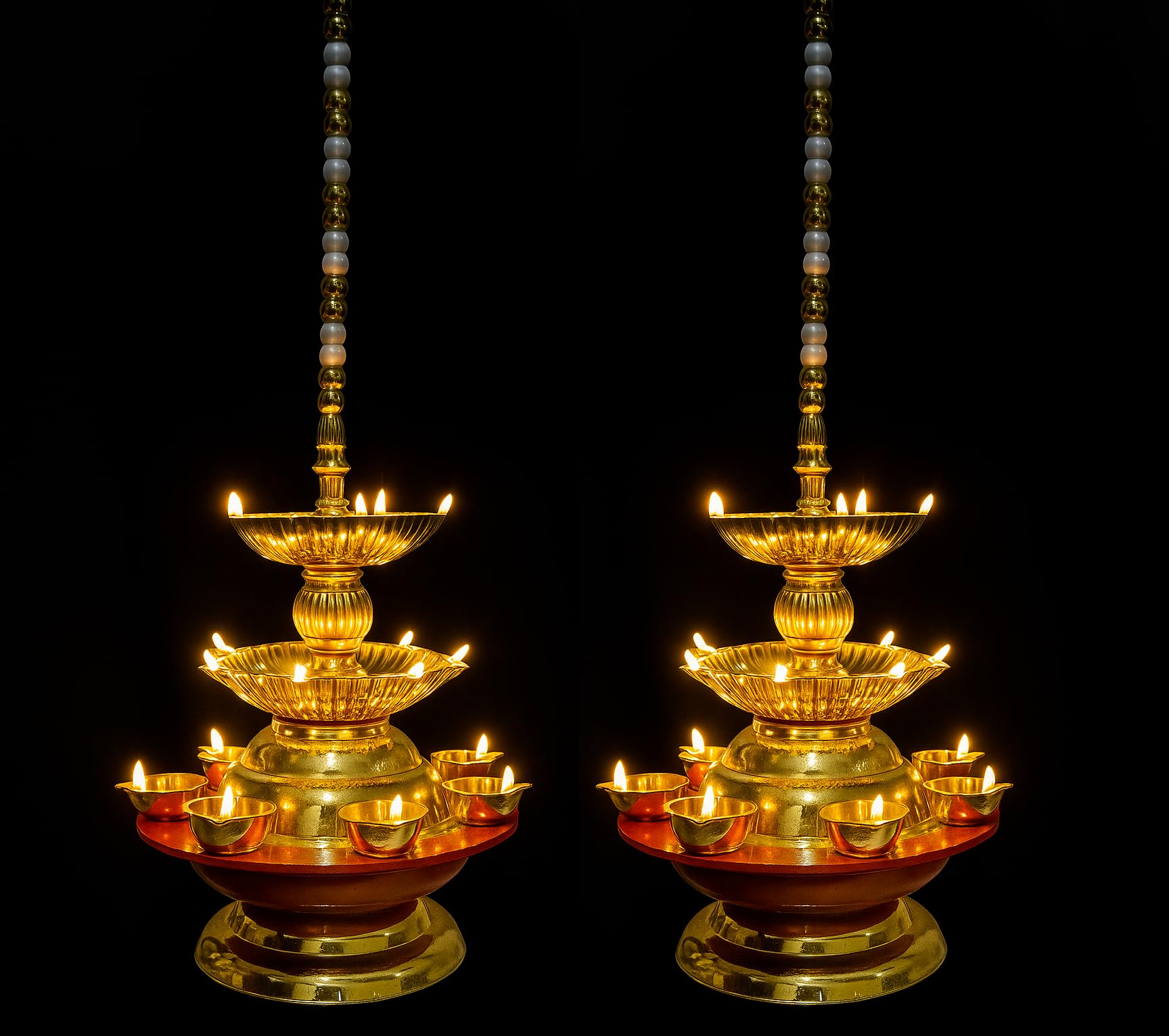 Nabhya Electric Diyas - LED Temple Lights -1