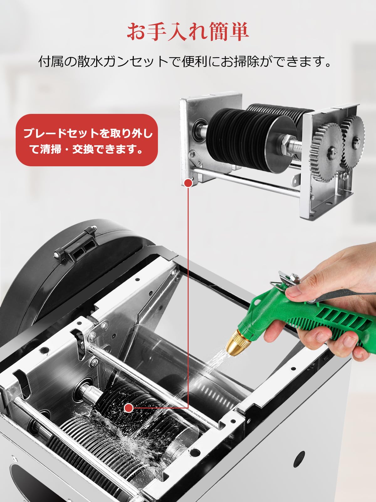 Amazon | Moongiantgo 電動スライサー ミートスライサー 生肉野菜 