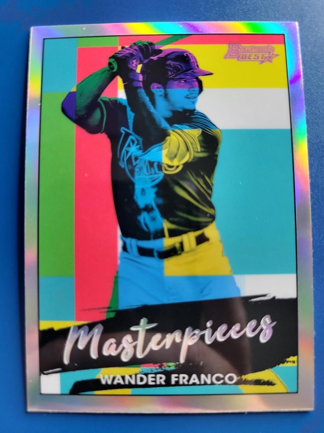 Wander Franco 2021 BOWMAN'S BEST "MASTERPIECES" RC #BM-4 TAMPA BAY RAYS! - Baseball Cards