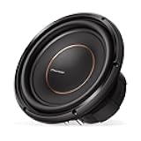 D-Series TS-D10D4 10” High Performance Subwoofer – 1300W Max, Dual 4 Ohm Voice Coil for Flexible Wiring, Powerful Bass Output