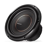 D-Series TS-D10D4 10” High Performance Subwoofer – 1300W Max&comma; Dual 4 Ohm Voice Coil for Flexible Wiring&comma; Powerful Bass Output