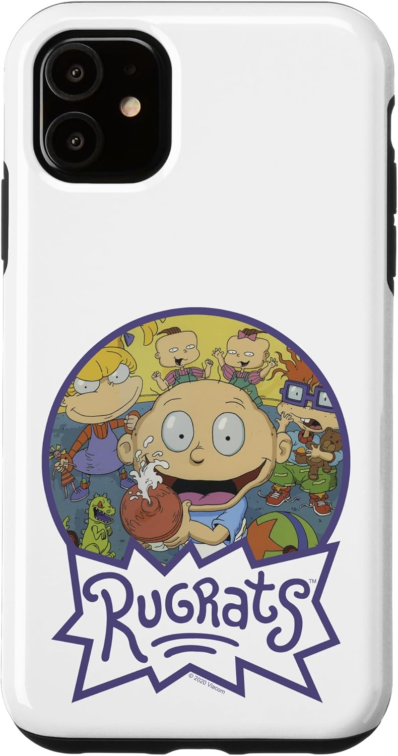 Rugrats Group Shot Circle Logo Case for iPhone 12 mini