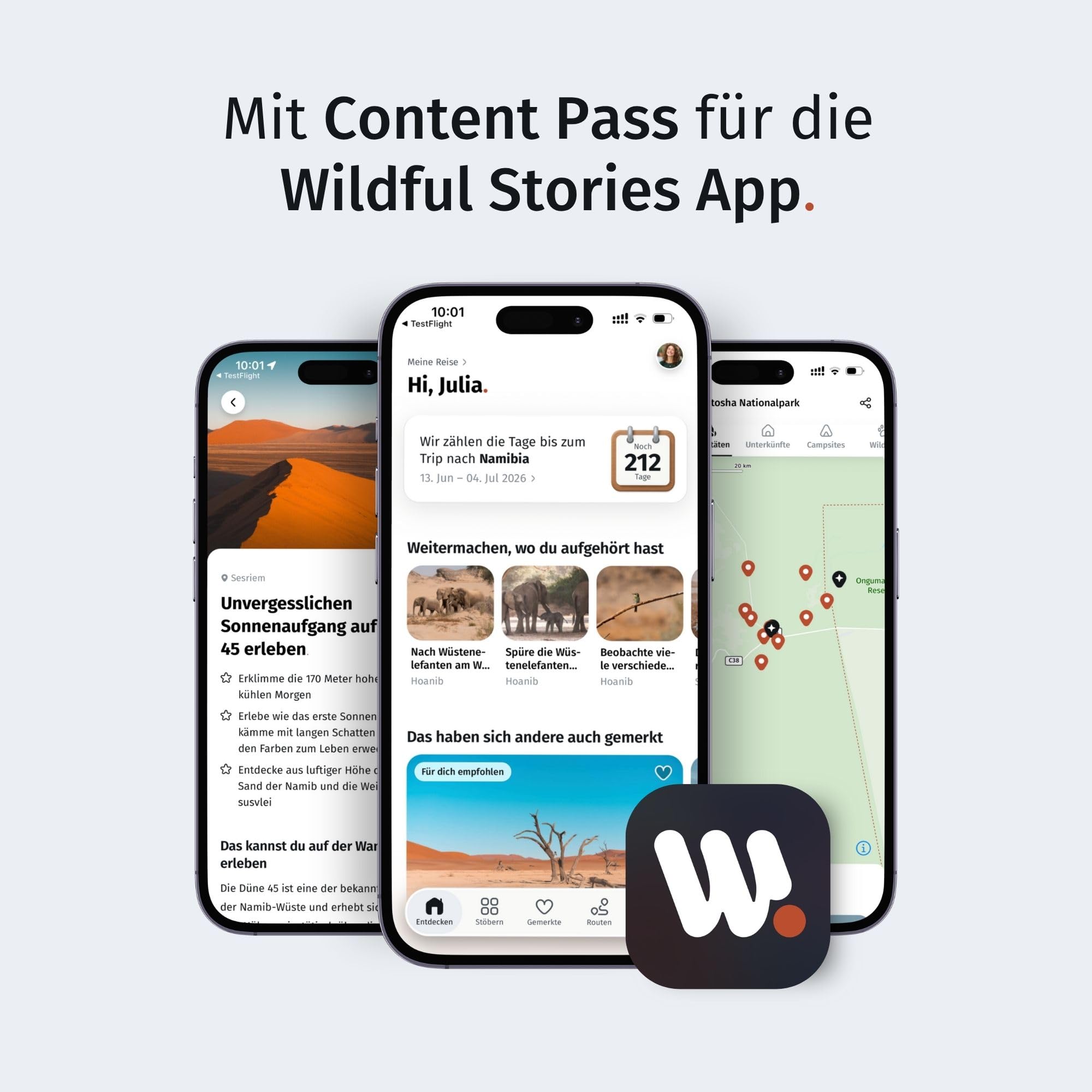 WILDLIFE TOUR GUIDE Reiseführer Namibia: Dein ultimativer Roadtrip-Guide für unvergessliche Tierbeobachtungen als Selbstfahrer (inkl. Etosha-Karte und App)