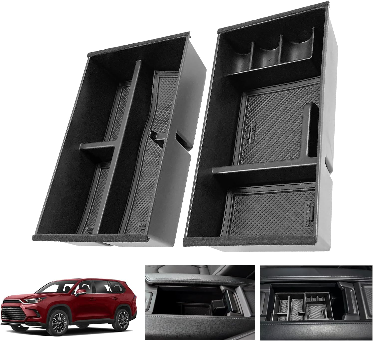 2024 Toyota Grand Highlander Console Organizer 2024 Grand Highlander Center Console Organizer - View #3