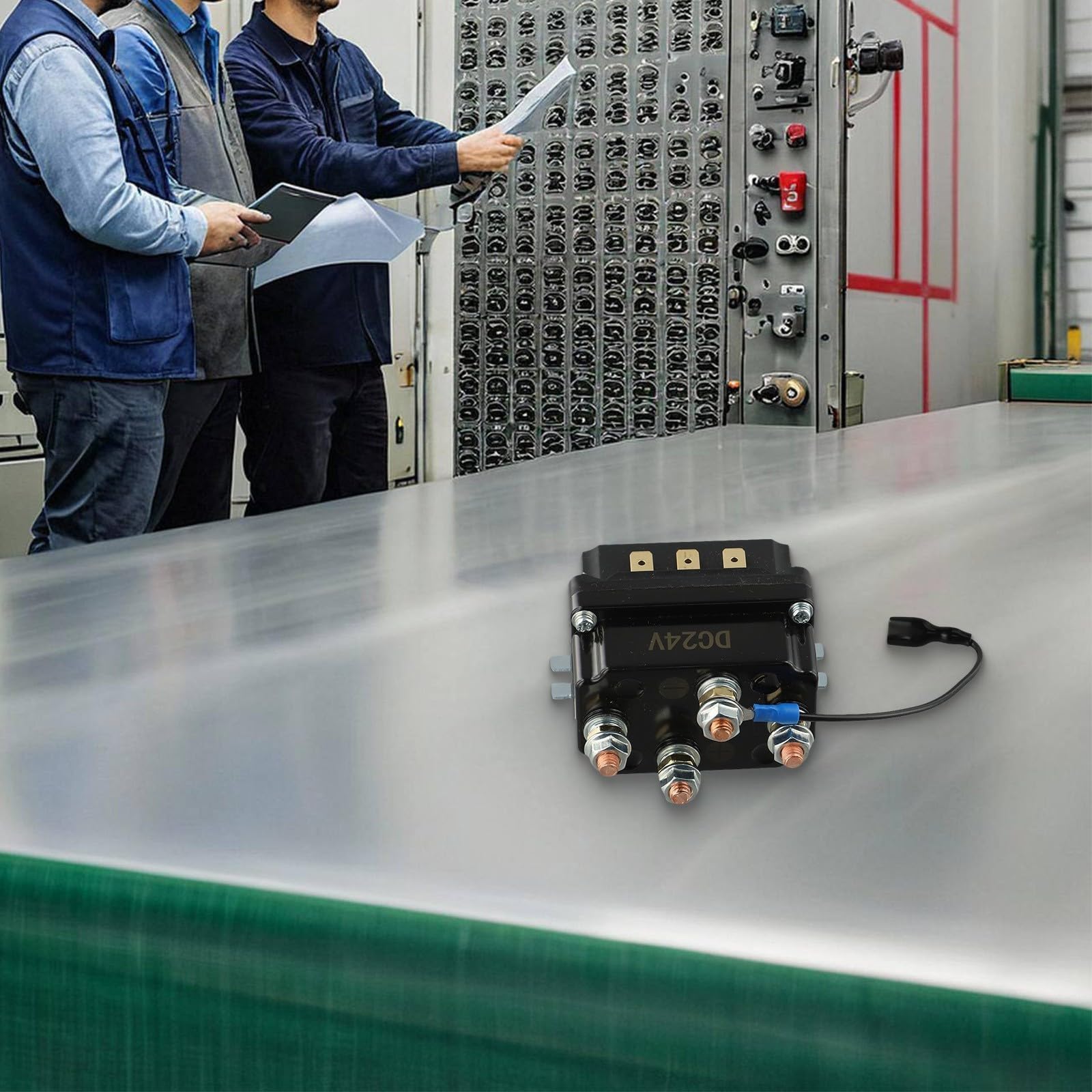 Relè per verricello da 24 V 250 A per veicoli da 9000 libbre con funzione di telecomando senza cuciture e caratteristiche impermeabili