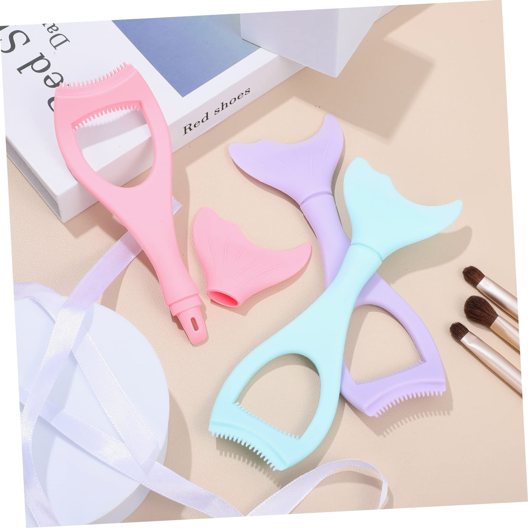 minkissy 9piezas Aplicador De De Pestañas Escudo Herramienta De Maquillaje Para Delineado y Peinado De Pestañas Para Principiantes y Uso Personal