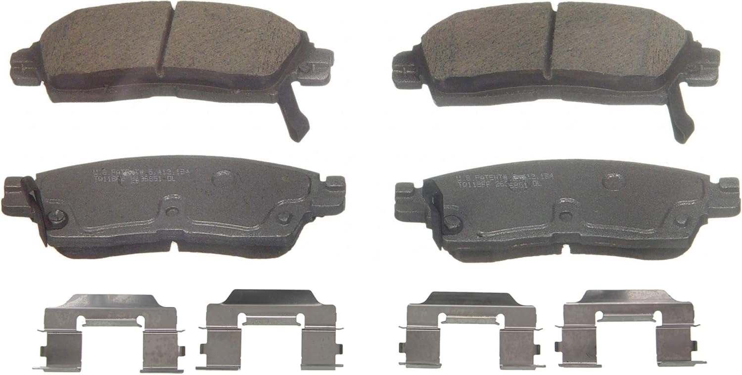 Wagner Brake ThermoQuiet QC883 Ceramic Disc Brake Pad Set
