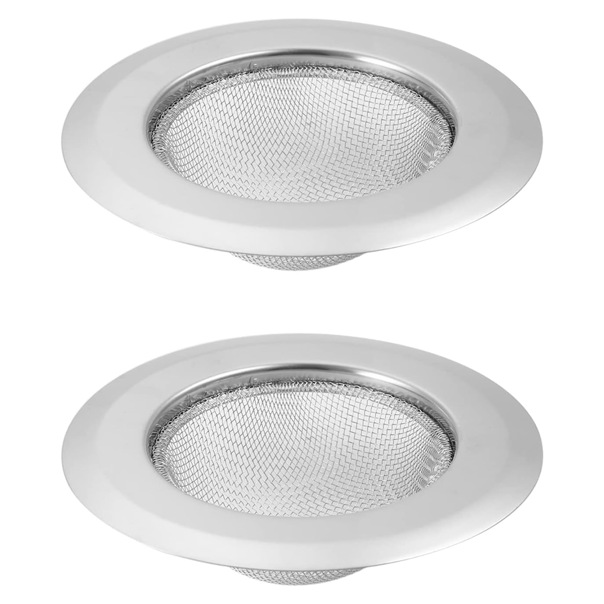 Homeaura Kitchen Sink Strainer Steel Combo Pack of 2Pcs | Heavy Duty Stainless Steel Sink Jali | Filter Net for Waste | Kitchen Drain Basin Basket Filter | Standard Size 4.4 inch (11.3 cm) (B0DCK2Q1H2) Amazon Price History, Amazon Price Tracker