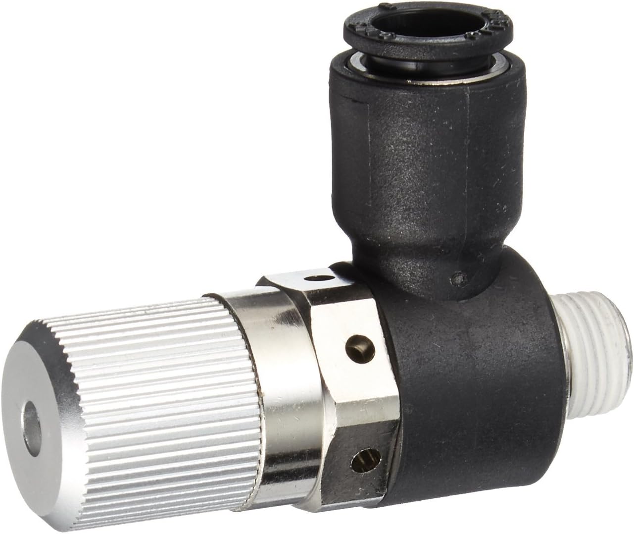 Vacuforce VMD07801 Manifold Vacuum Venturi with an Integral Exhaust, 0.7 mm/8 mm to R1/8 Port
