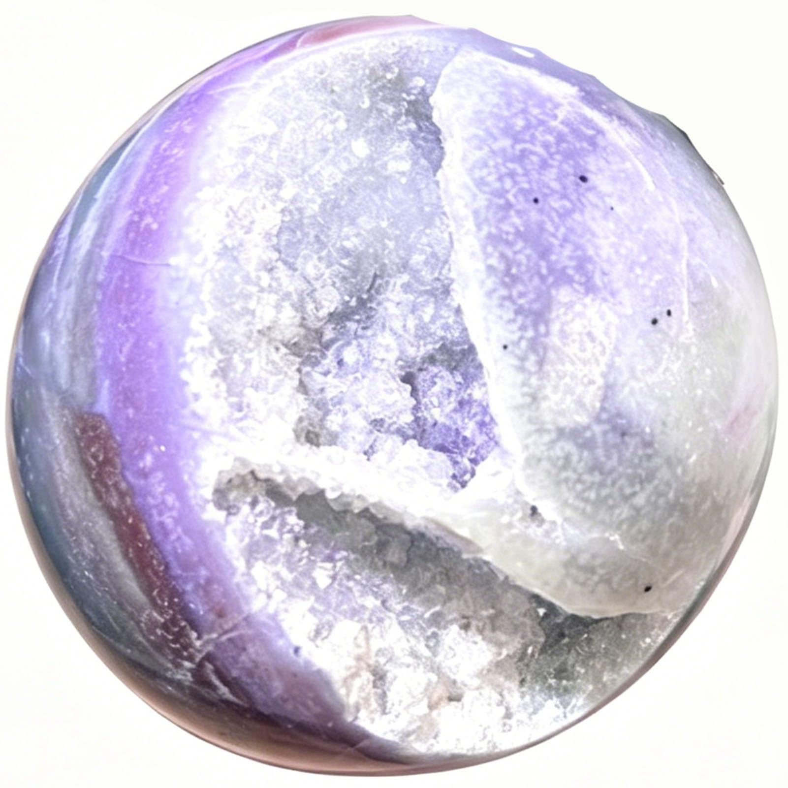 Sphère de Cristal de Jaspe d'océan Naturel, Boule de Pierres précieuses Multicolores Vert Bleu pour la méditation, guérison Reiki, équilibrage des Chakras, Feng Shui, Cadeau,500G
