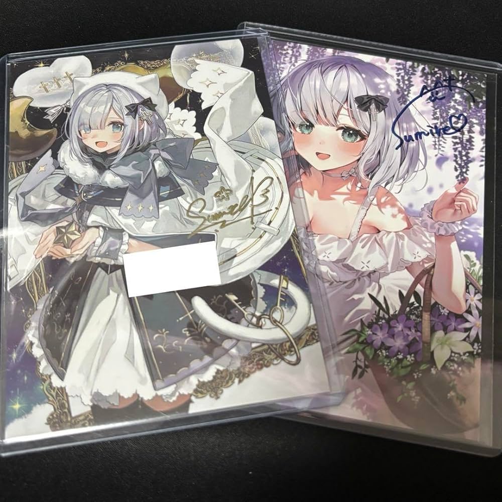 Amazon.co.jp: ぶいすぽっ！ 花芽すみれ 直筆サイン入り ポスト