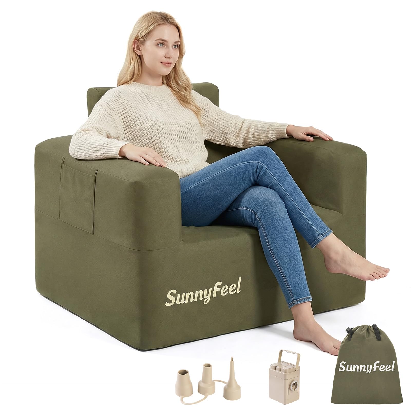 SUNNYFEEL Inflatable Sofa Chair