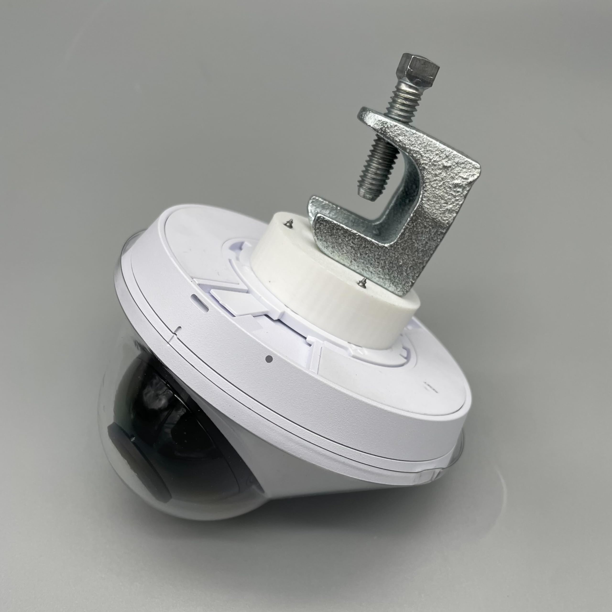 Mount for Ubiquiti UniFi G4 Dome & AI 360 Beam Clamp - Easy Install for Warehouse Trusses